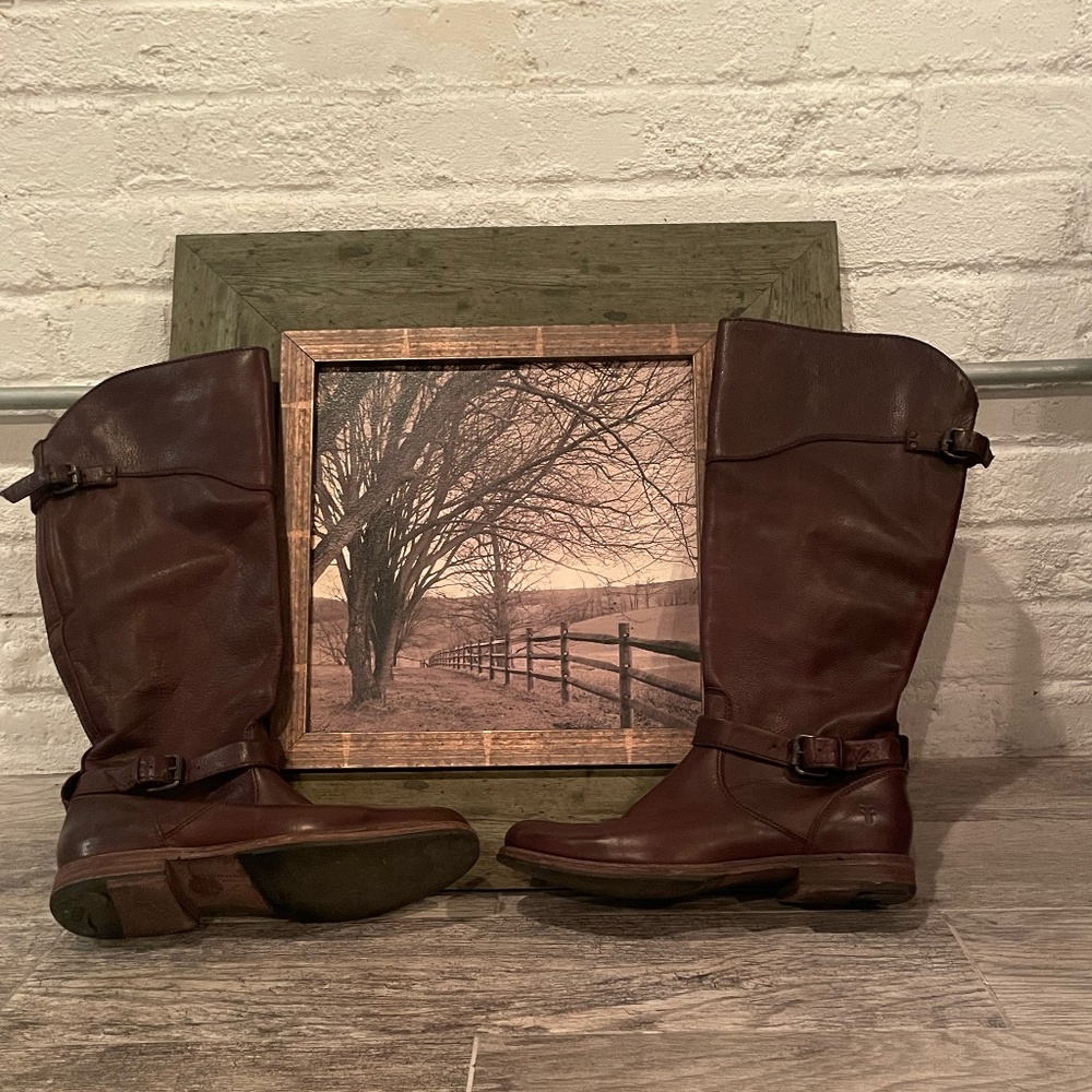 Women Brown Frye Boots